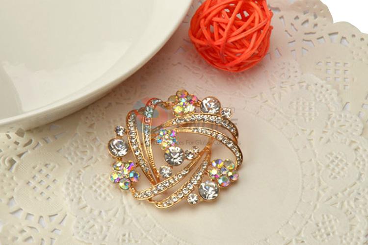 Lovely design high quality flower brooch