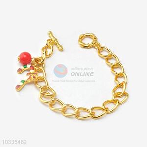 Delicate design good quality Christmas style bracelet