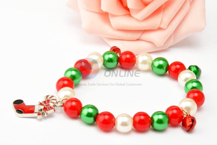 Popular design low price Christmas style bracelet