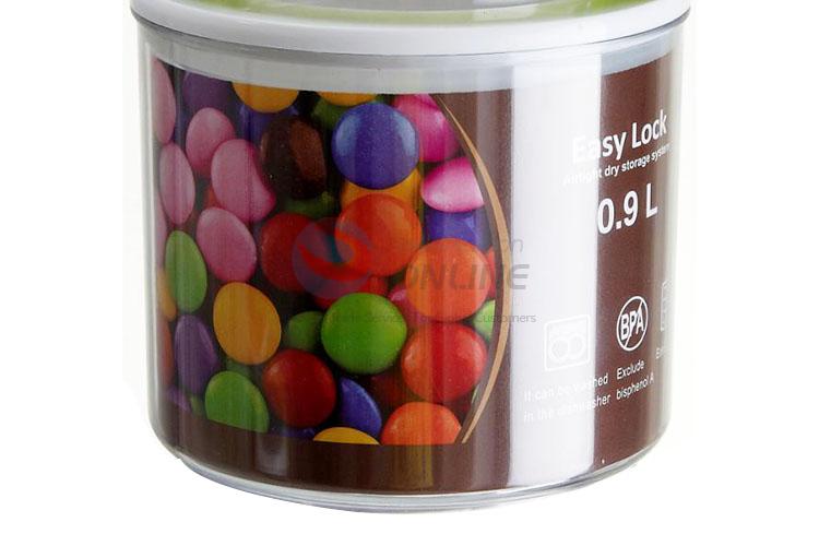 Hot Sale Round Vacuum Sealed Cans Storage Jar