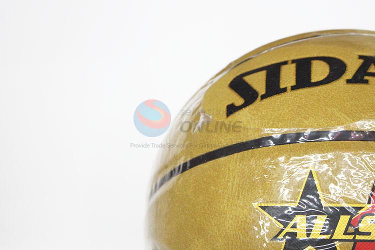 Professional Training Match PVC Split Leather Basketball