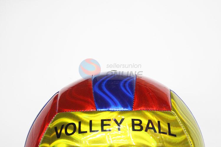 Laser Color High Quality PVC Split Leather Beach Vollyball