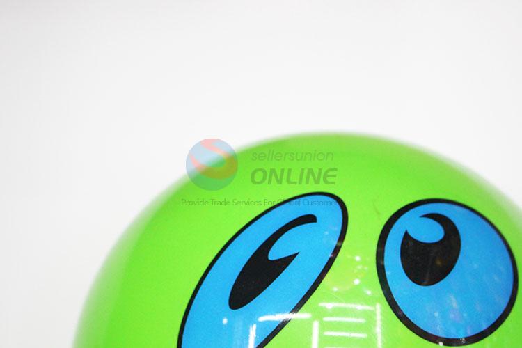 Lovely Pattern Green PVC Inflatable Ball Toy Water Polo