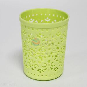 New arrival flower pattern plastic container for pen