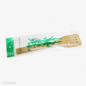 New Arrival Heat Resistant Bamboo Slotted Pancake Turner