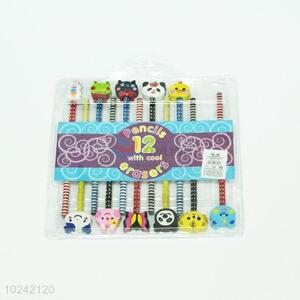 Cute best new style popular 12pcs pencils