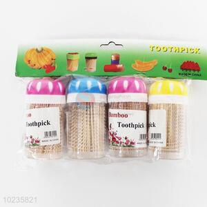 Wholesale 4Pieces Wooden Toothpick