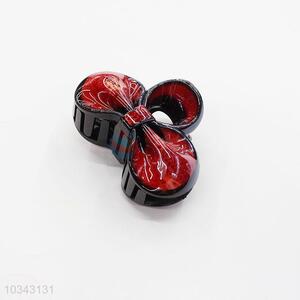 Fashionable Bowknot Shaped Plastic Hair Claw Clip