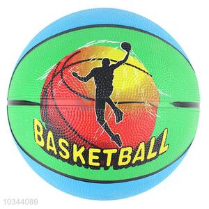 Hign quality double printed rubber butyl basketball