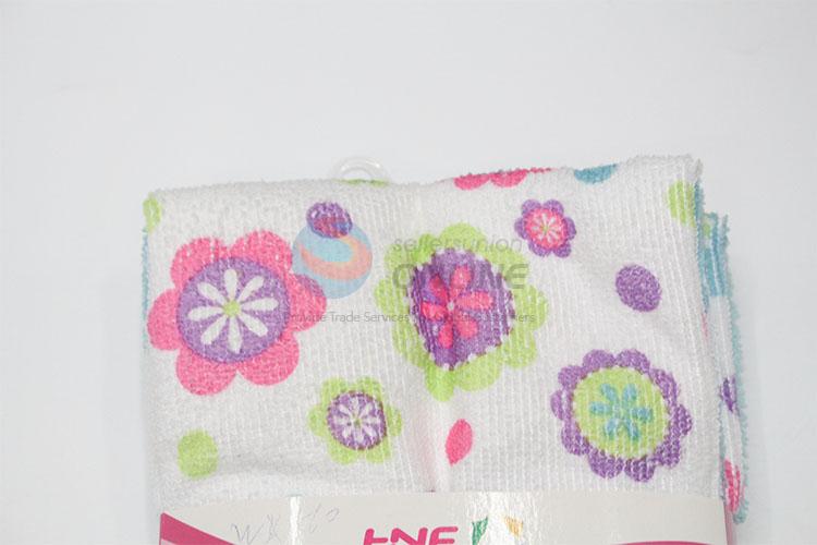 Super quality flower printing towel