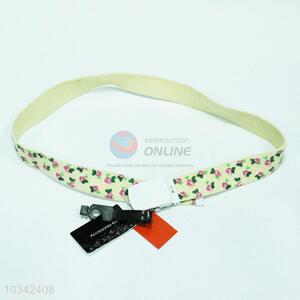 Hot Sale Clothing Accessories Cotton Belt for Lady Garment