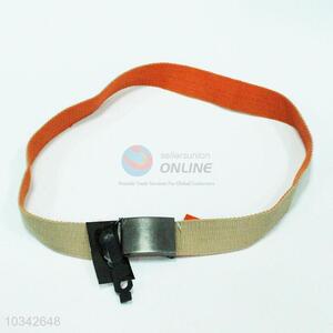Popular Promotion Pin Buckle Cotton Belt for Female
