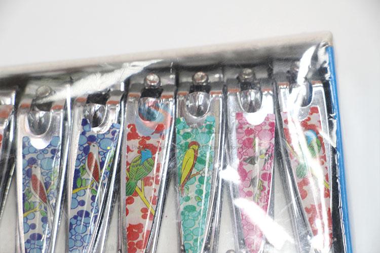 Bird pattern stainless steel nail clippers