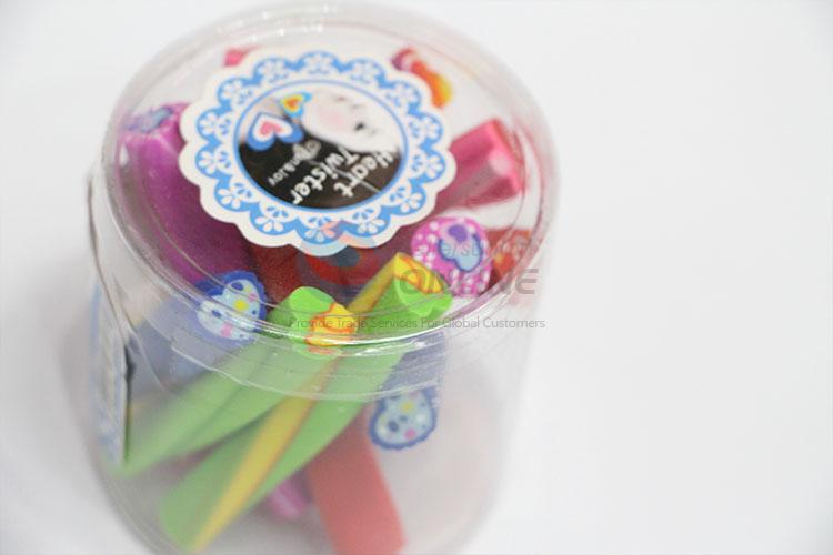 China factory sweet heart twister eraser
