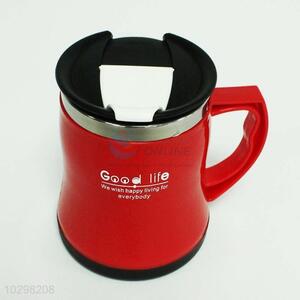Chic style water drink cups plastic cups mugs with lid