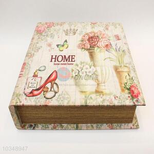 Good quality vintage book storage box_3 pcs