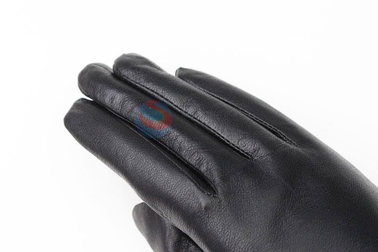 Cool fashion custom women winter warm gloves with rivets