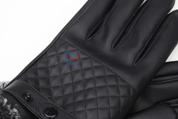 Factory promotional good quality men winter warm gloves