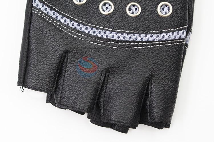 Made in China cheap men winter half-finger gloves