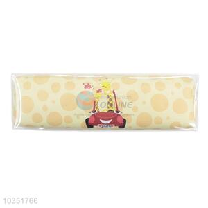 Wholesale Custom Cheap Giraffe Printed Pu Pencil Bag