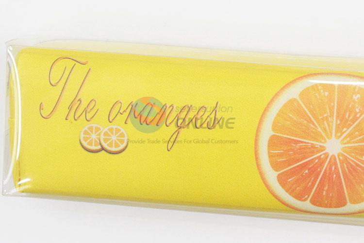 New Products Fruit Printed Pu Leather Pen Bag