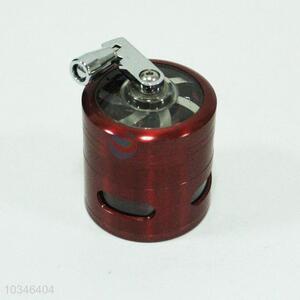 4 Layler kirsite hand cigarette grinder,5.1*5.1*6.3cm