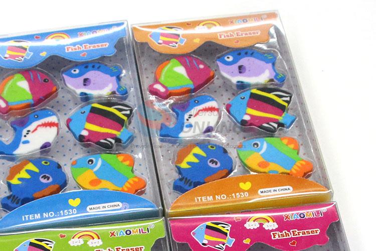 Wholesale Supplies Fish Cartoon Rubber/Eraser for Student