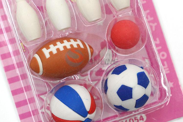 Competitive Price Balls Design Cartoon Rubber/Eraser for Student