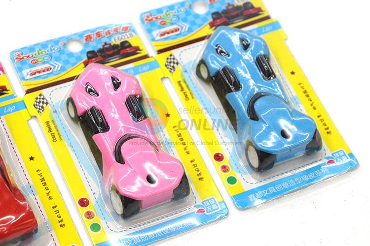 Factory Wholesale Car Design Cartoon Rubber/Eraser for Student