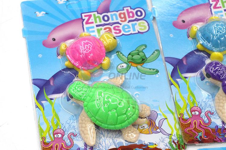 Wholesale Sea Turtle Cartoon Rubber/Eraser for Student