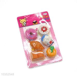 Creative Bread and Dessert Design Cartoon Rubber/Eraser for Student