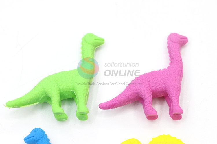 Interesting Dinosaur Design Cartoon Rubber/Eraser for Student