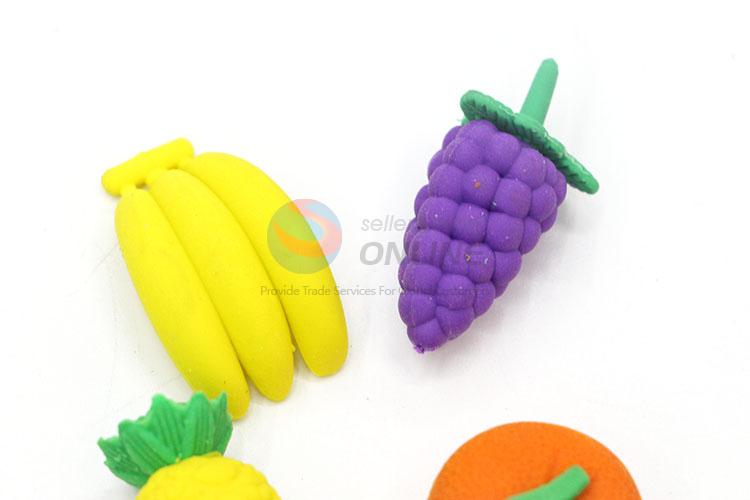 Cheap Price Fruit Design Cartoon Rubber/Eraser for Student