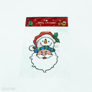 Santa Window Sticker Custom Festival Decoration Window Sticker