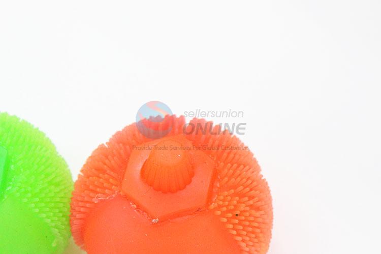 Punpkin Design Colorful Flash Puffer Ball