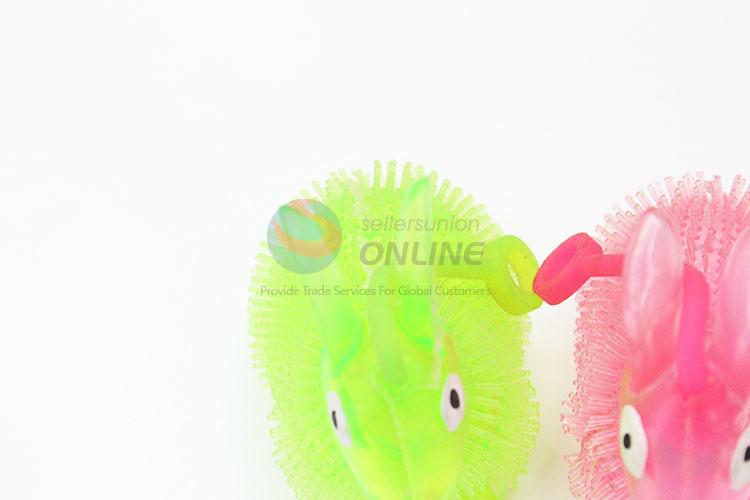 Lovely Rabbit Design Colorful Flash Puffer Ball