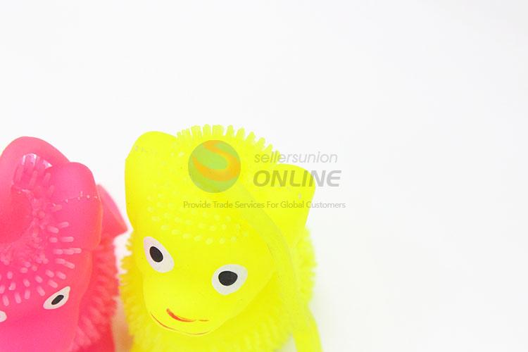 Dog Design Colorful Flash Puffer Ball for Kids Toy