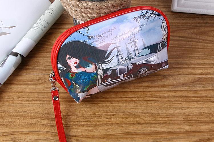 Fashion Printing Clutch Bag Portable Handbag