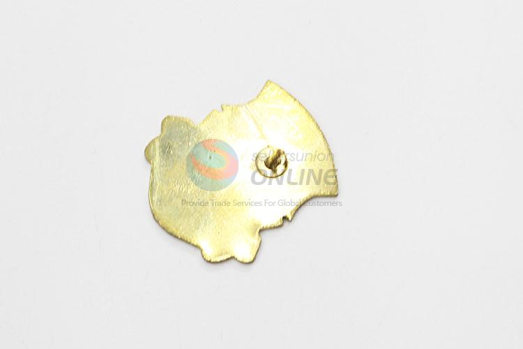 Cheap wholesale school badge enamel lapel pin