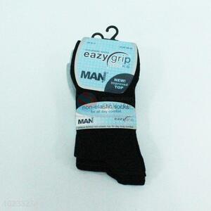 High Quality 3 Pairs Anti-Bacterial Men Cotton Sock
