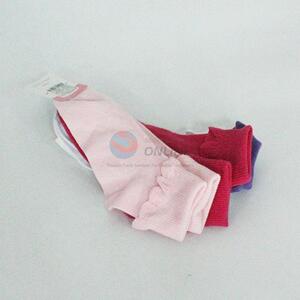 Hot Sale 4 Pairs Cotton Socks for Girls