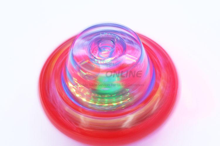 Wholesale cool music flash spinning top