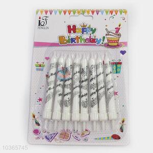 Promotional Wholesale 8pcs Birthday Candles Cake Candle