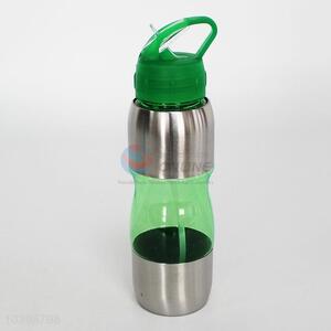 600ML Plastic Stainless Steel Sports Bottle