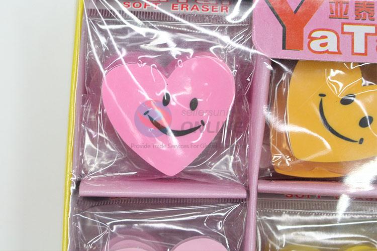 Cute design sweet heart eraser