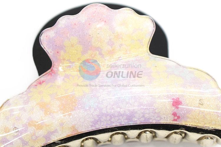 Custom Colorful Acrylic Hair Claw Clip For Women