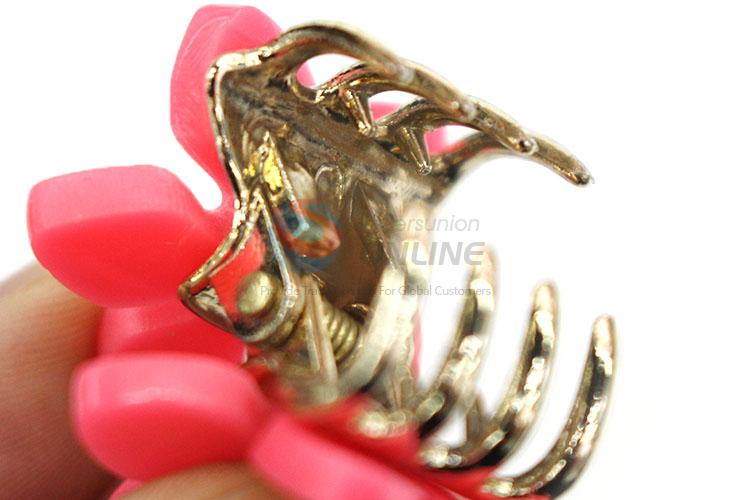 Creative Colorful Acrylic Hair Claw Mini Hair Clip