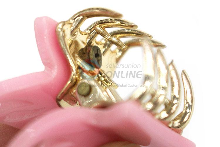 Custom Colorful Butterfly Shape Acrylic Hair Claw Clip