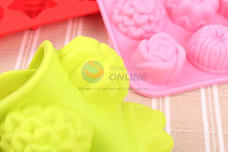 Low price flower shape chocolate/jelly/cake/biscuit mold