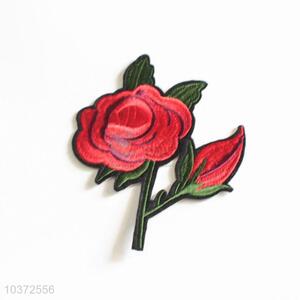 Latest Design DIY Exquisite Flower Embroidered Sew On Patch